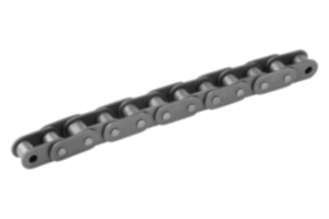 Roller chains single DIN ISO 606, straight link plate