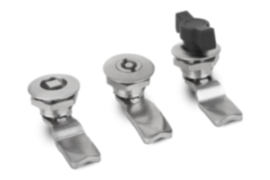 Quarter-turn locks stainless steel, small version